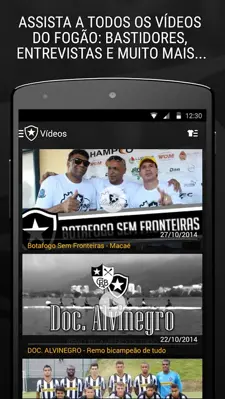 Botafogo android App screenshot 1