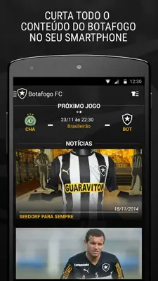 Botafogo android App screenshot 3